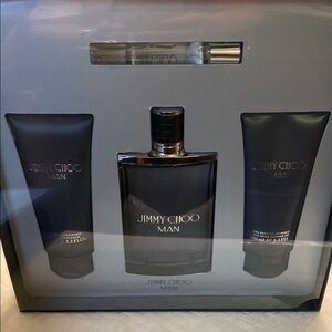 Jimmy Choo Black and Blue Belt Luxurious Accessory for Men ready for gift